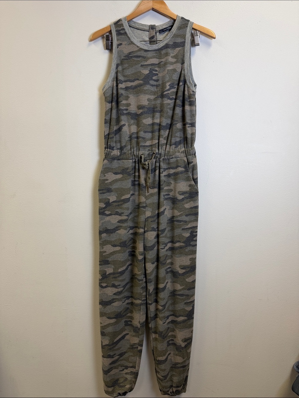 Doe & Rae Camo Jumpsuit